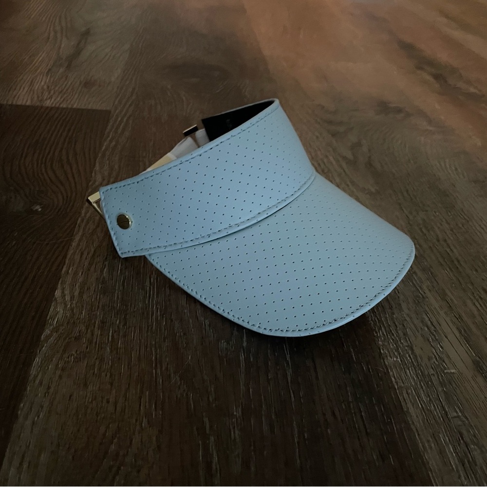 Fenix Sportier Sky Blue and gold tennis visor